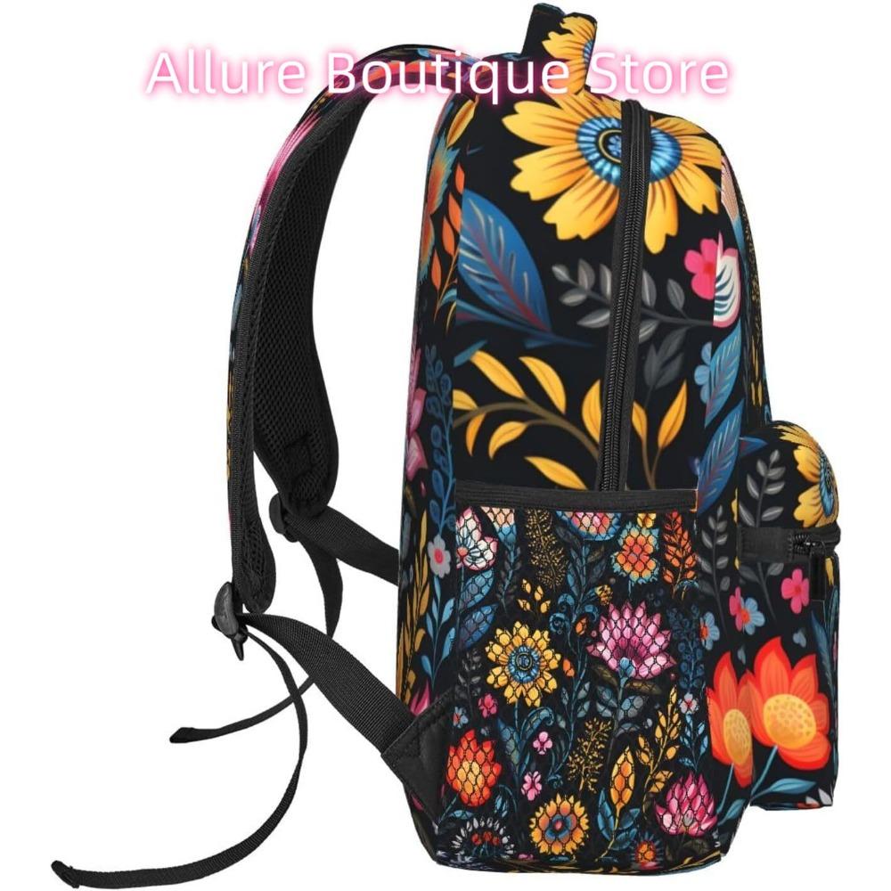 Colorful Splatter Art Print Pattern, Carry Strap Plus Waist Protection Design Rucksack, Stylish iPad Laptop Carrier with Big