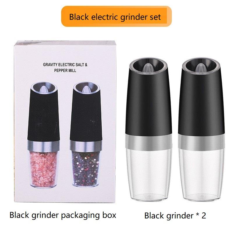 Electric Fully Automatic Grinder Spice Salt Grinder Automatic Gravity Induction Pepper Mixer Research Mill Kitchen Grinding Tool