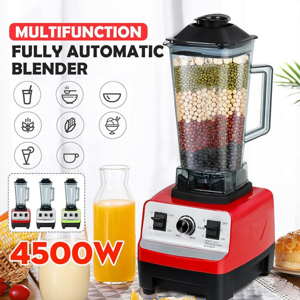 Frullatore Elettrico 7 Velocità Mixer Macchina da Caffè 2000ML Maker Spremiagrumi Potente Multi-funzione Spremiagrumi per Verdure e Frutta Lavabile 4500W