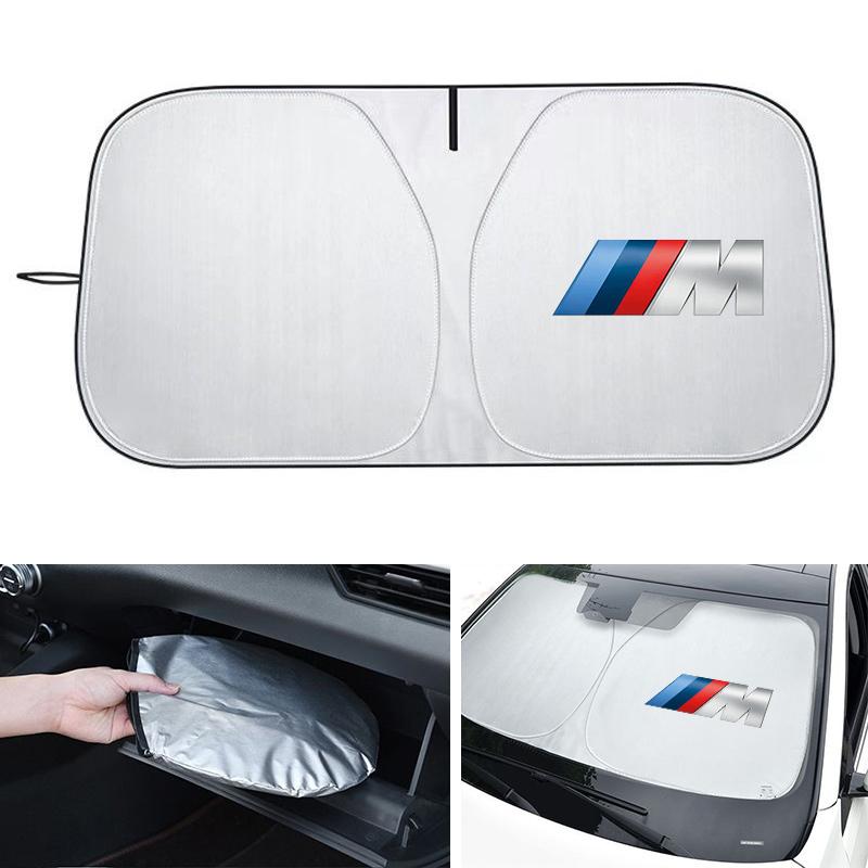 Car Sunshade Windshield Sun Shade Visor UV Protection Shield For BMW M X1 X2 X3 X5 X6 E46 E39 E90 E36E60 E34 E30 F30 G20 xksh32