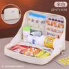 Large Capaci Medicine Bag for Men Women First Aid Kit with Zip Sort Outdoor Travel Essential Storage Pouch Mini Tote Capsule Bag
