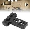 Quick Install Multiple Hole Camera Mounting Plate For DSLR Monitors Aluminum Baseplate With 1/4" Screw Holes