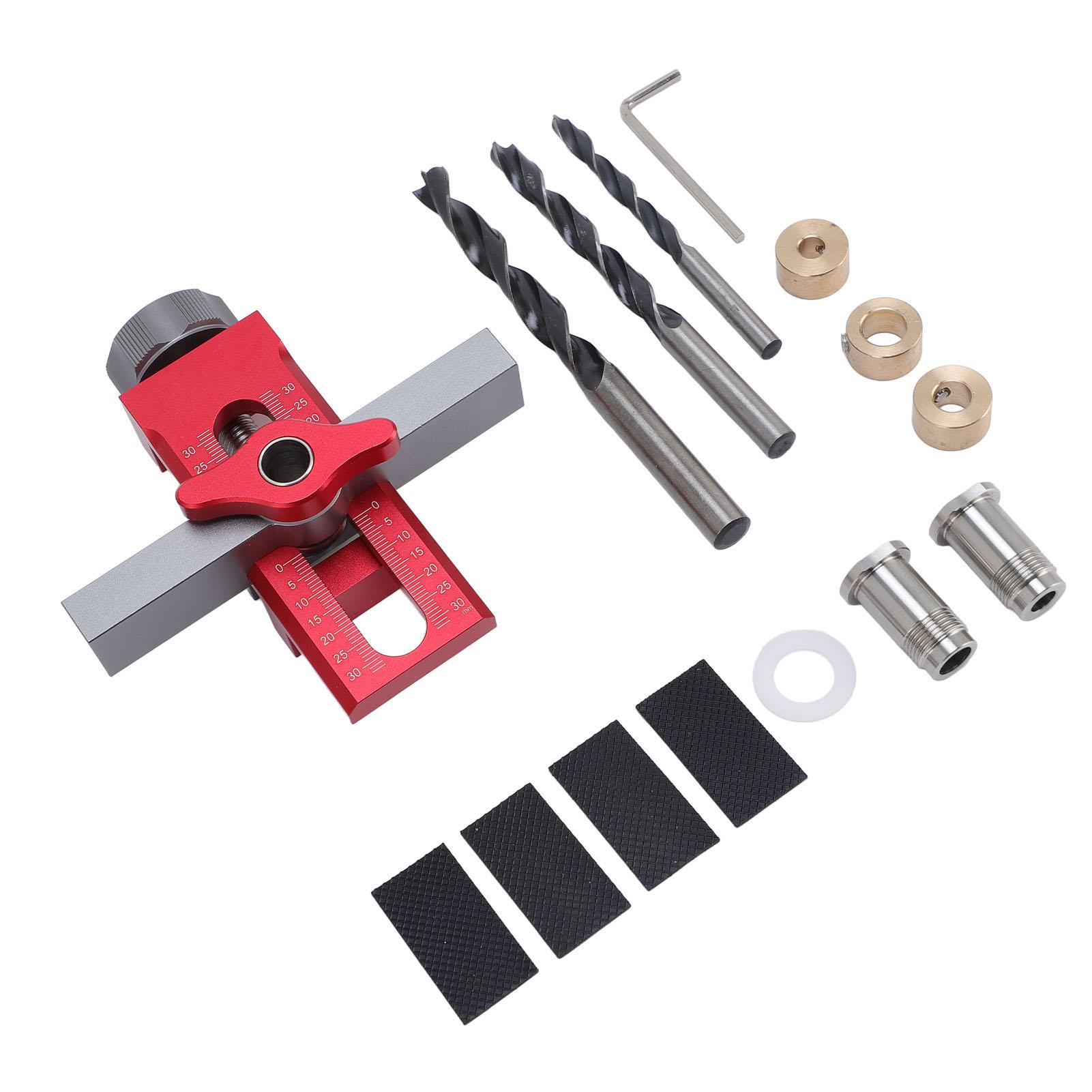 

Cabinet Door Installation Assistant Aluminum Alloy 0 to 55mm Clamping Range Cabinet Door Mounting Jig for Cabinetry
