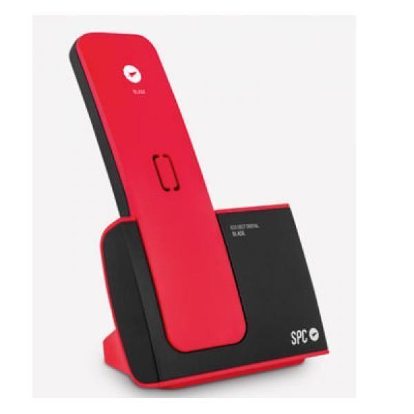 Cordless Phone - SPC - 7290 - Red - 6 Ringer Levels - 20 Directory Positions