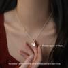 2026 Zodiac Year Horse Unicorn Necklace - 925 Sterling Silver Luxury Collarbone Chain for Women