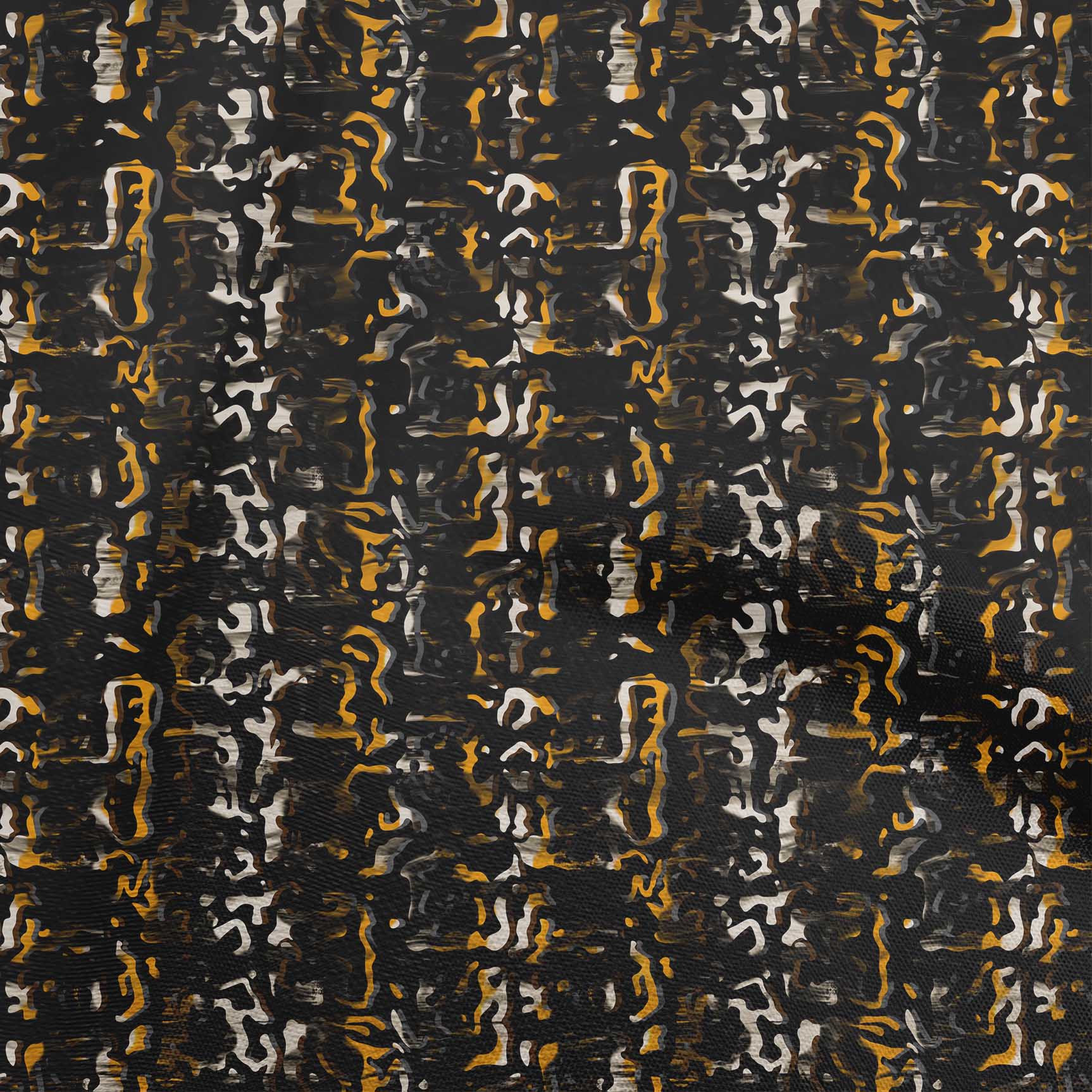 

oneOone Cotton Flex Grey Fabric Abstracts Тканина для пошиття друкованої тканини для рукоділля у дворі 40 дюймів 42 Inch Wide - Viscose Chiffon жовтий