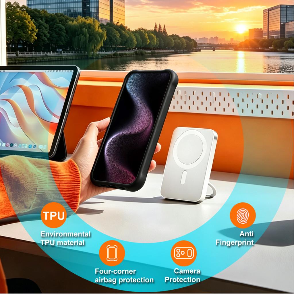 Magnetic Case For Honor Magic 9 Pro Max 5G Airbag Bumper Matte TPU CA0029