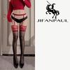 Lace Suspender Thigh-High Stockings with Over-the-Knee Design