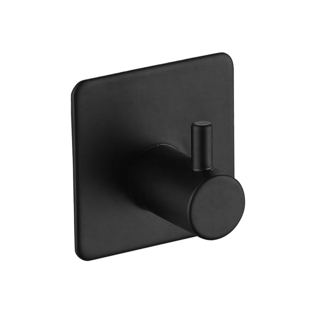 

14/16 мм цилиндрический крючок из нержавеющей стали прочный крючок для одежды из вискозы чёрный