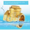 1pc DN50 Check Valve Brass Swing Non Return Valves 2" Female Thread Valve Tube Connector Tool Prevent Water Backflow