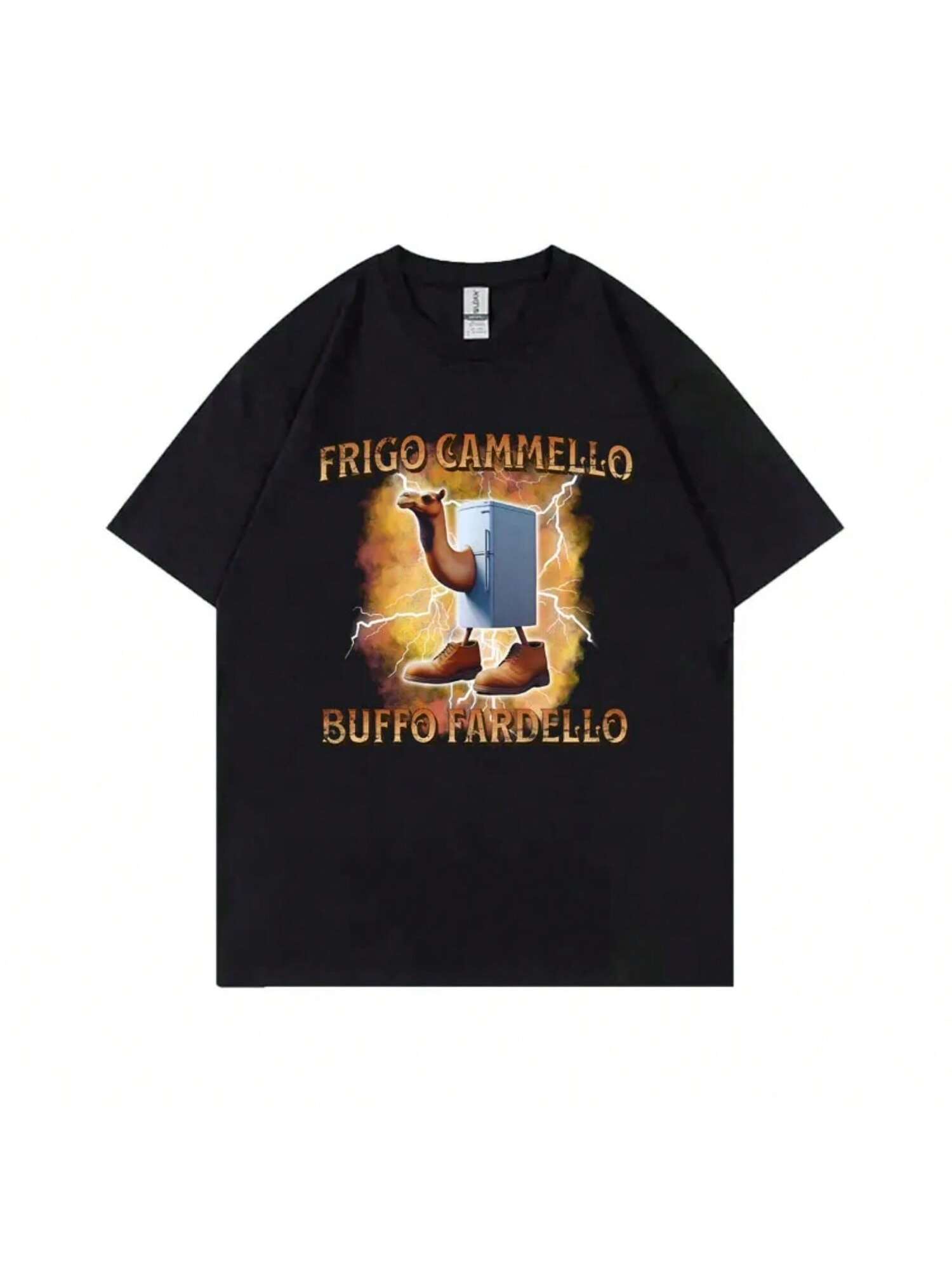Hot  New Tralalero Tralala Funny Shark With Shoes Meme Graphic T-Shirt unisex Casual Humor T Shirts Man Gothic Vintage T-Shirts S разноцветный