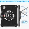 For iPad Pro 11 (2025)/11 (2024) Case Rotatable Hand Grip Kickstand PC+Silicone+TPU Tablet Cover