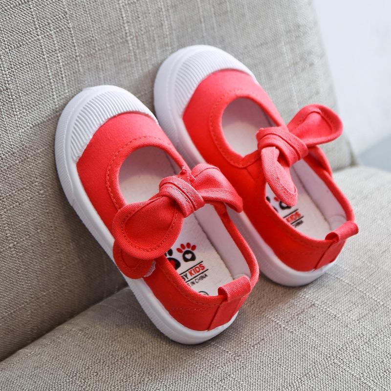 Scarpe da ginnastica in tela stile coreano per bambini - Scarpe casual alla moda per primavera e autunno per ragazzi e ragazze