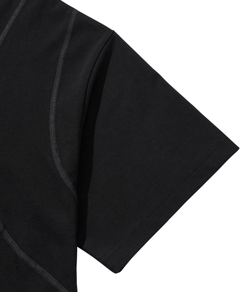 LIBERE Wave T-Shirt / Black