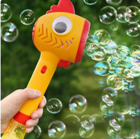 Children'S Bubble Machine Girls Fully Automatic Handheld New Electric Boys' Toy Gun Supplement