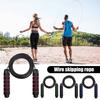 Skipping Rope Non-slip Foam Handle Length Adjustable Tangle-Free Students Kids Men Women Workout Training Lose Weight Jump Rope