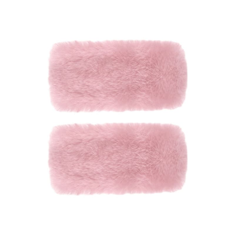 VVV [SET] High Teen Fur Snap Pin _ Pink