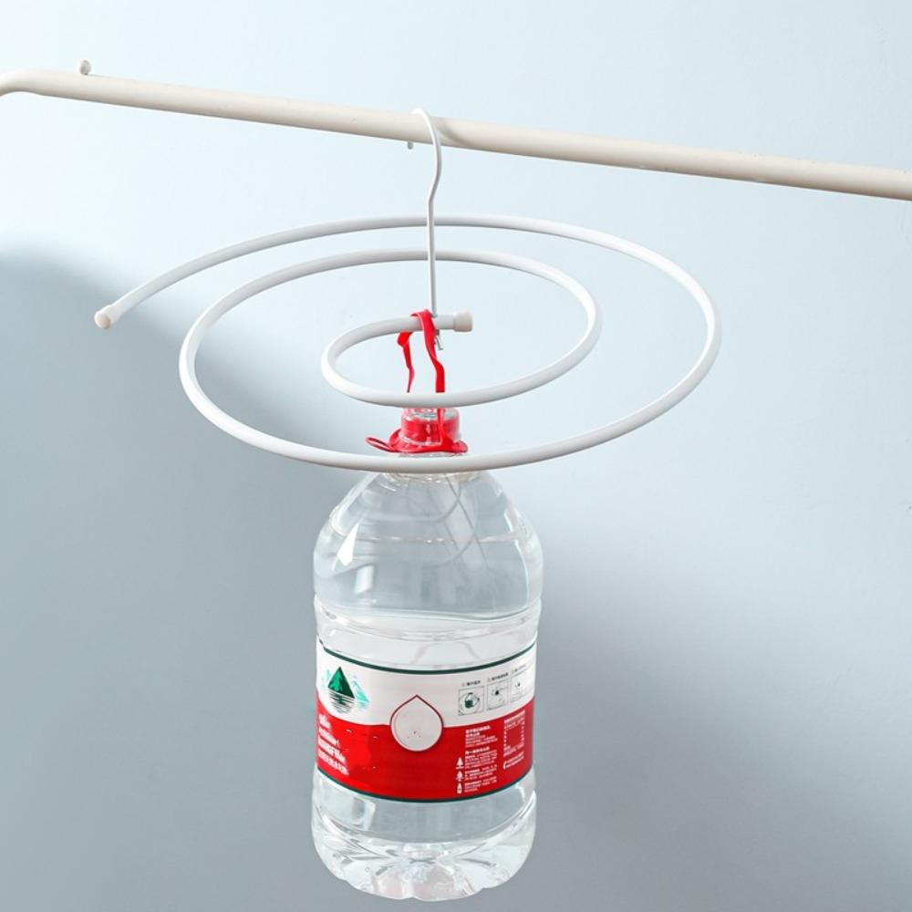 Rotating Quilt Sheet Hanger Round Spirals Clothes Pole Home Storage Spirals Drying Rack Towel