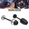 Motorcycle Aluminum Rear Wheel Fork Axle Cap Crash Protector Slider Spindle For BMW R1200GS R1250GS ADV LC K1200GT/RT/R R1300GS