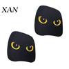 Vehicle Interior Comfort Accessories Halloween Car Headrest Cover, Scary Pattern Print Stretchable Soft Fabric Guard Protector, Breathable Polyester