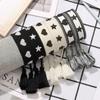 Women's Handwoven Star & Heart Tassel Bracelet with Personalized Embroidery