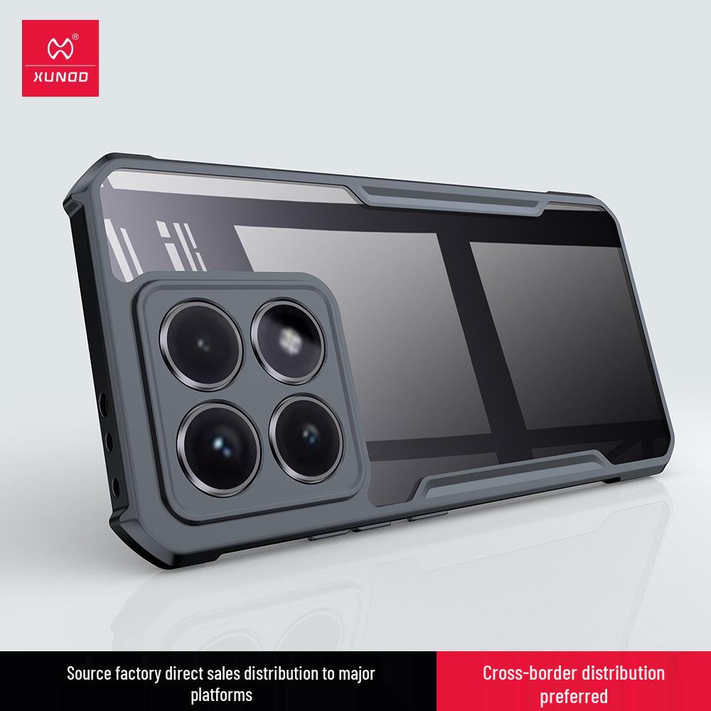 Xunddi Xiaomi 14t/14t Pro Übersee Schutzhülle Anti-Fall