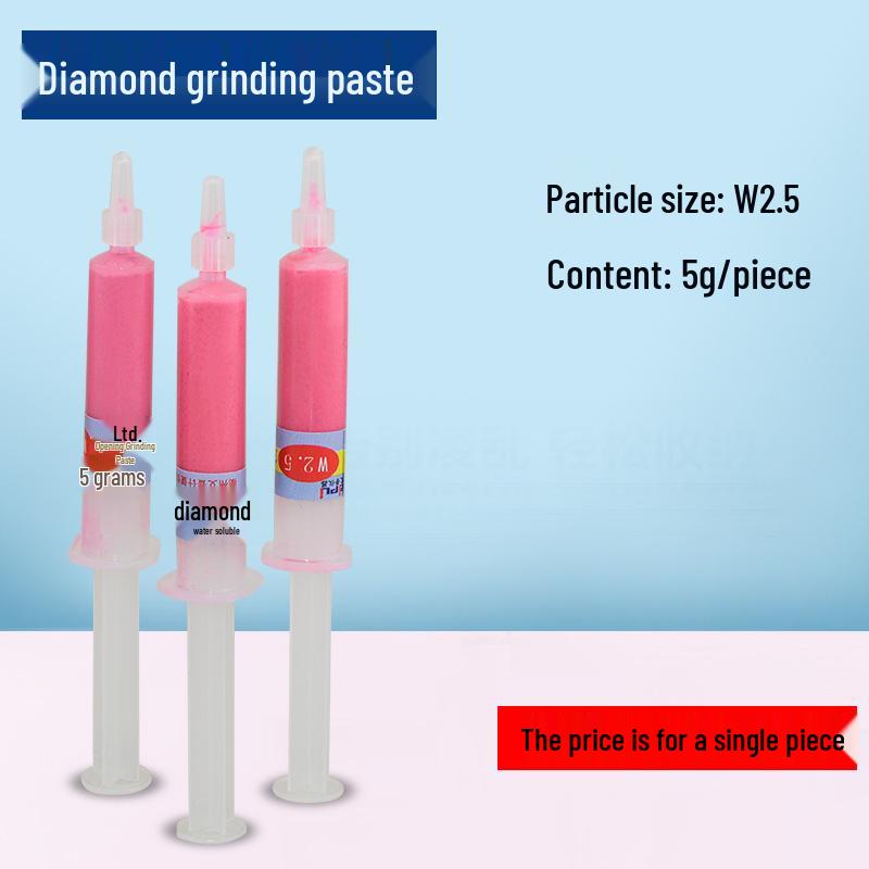 Water-Soluble Diamond Metallographic Lapping Paste W0.5-7um - Polishing Machine Consumable