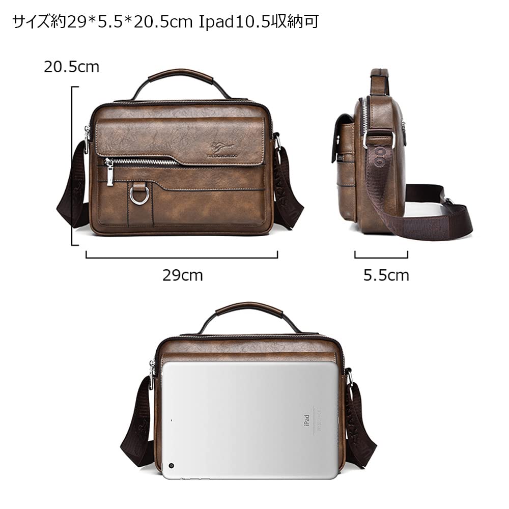 Whatna Schulter- oder Umhängetasche mit Schlüssel Dick Passend für iPad Horizontal Perfekt für oder Fahrrad HA109 Herren 2-Wege-Tasche, Crossbody, Handtasche, Ring, Leder,