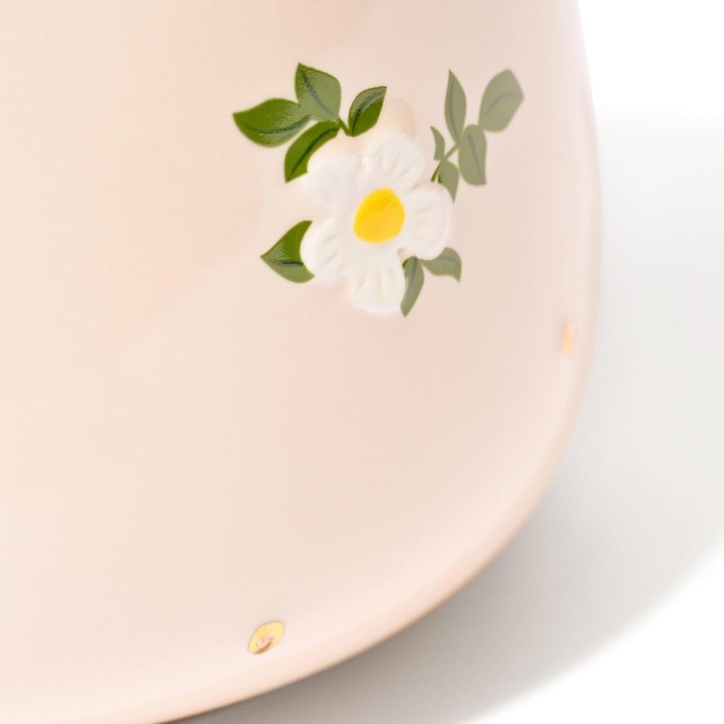 Francfranc Fleuron Teekanne, Elfenbein