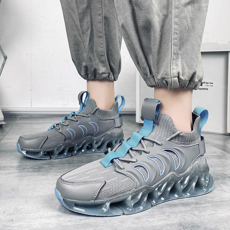 

Large size blade men s shoes autumn new teen student shock-absorbing running sneakers 45
