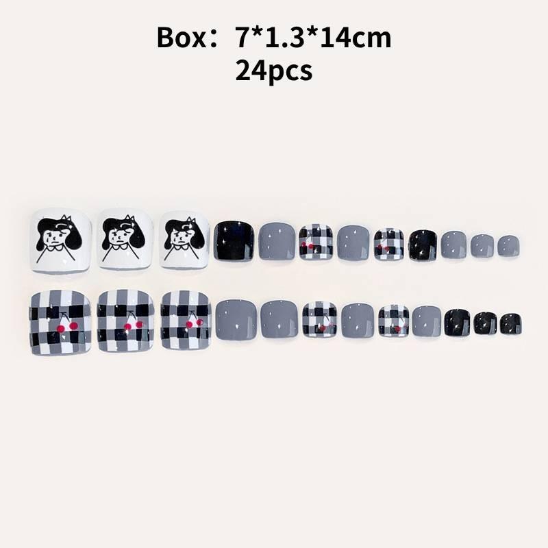 

Wearable Nails Manicure Removable Nails Wearresistant Lightweight Comfortable