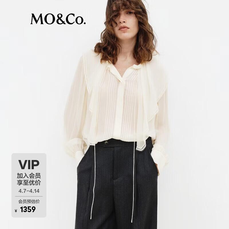 MO&Co. Half-Neck Cardigan