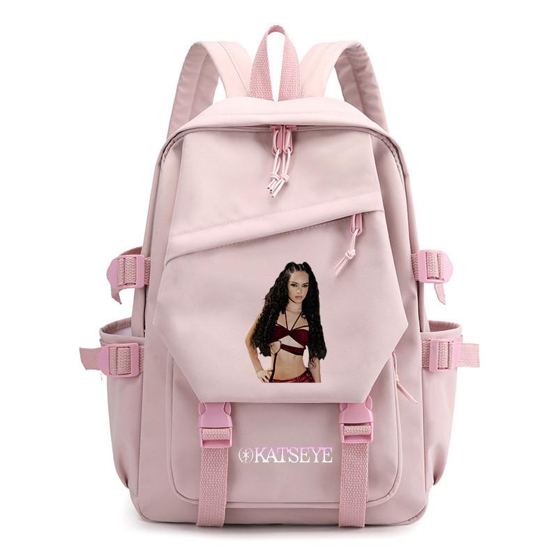 Детский рюкзак KATSEYE с принтом, школьный, водонепроницаемый, модная сумка