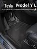 Floor Mats for 2025 Tesla Model 3 & Y - All-Weather TPE Car Accessories