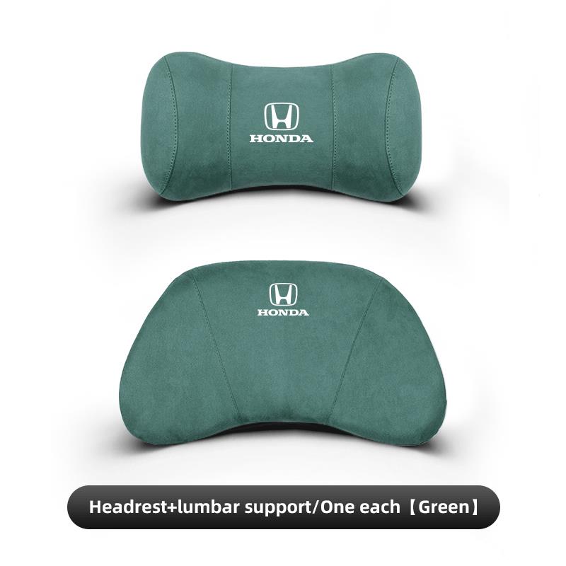 Car Neck Protection Pillow Headrest Lumbar Support For Honda Civic Fit Jazz Accord Pilot CRV Odyssey Passport City Shuttle HRV