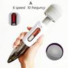 Powerful Huge Head Vibrator for Female Masturbation Orgasm, AV Magic Wand Massager Nipple Clitoris Stimulator Climax Sex Toys for Woman Masturbator