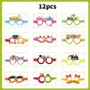 Kids Event Paper Glasses Set For Childrens Day And Classroom Activities Prop