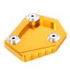 Professional Aluminum Motorcycle Kickstand Side Stand Extension Pad Plate Cover for  CB400 NC700 CB250F