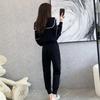 Sports Suit Women's Spring and Autumn Fashion Loose Large Size Street Style Sweatshirt Casual Two-piece Set