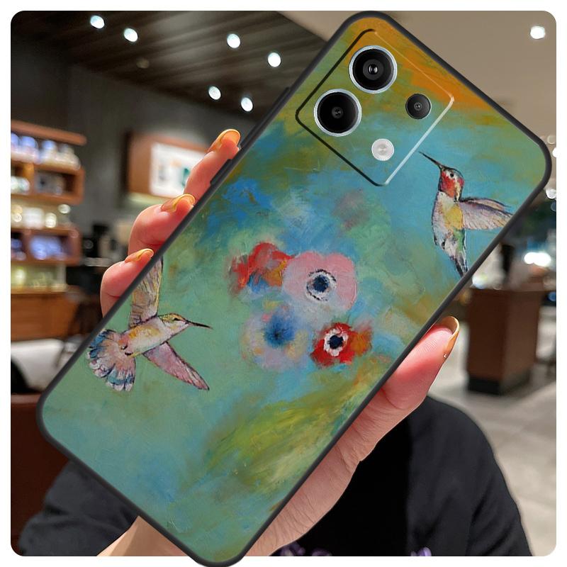 Hummingbird Case For Xiaomi Redmi Note 14 10 11 12 13 15 Pro Plus Cover For Redmi 15 15C 14C 10C 12C 13C