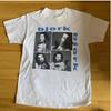 Remake Bjork Rare Design 90s White Short Sleeve Unisex T Shirt
