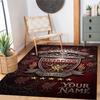 Liverpool Fc Personalized Name Floor Mat Perfect For Dining Room Decorate Room Game Room Playrooms Antislip Carpet Office Home Decor