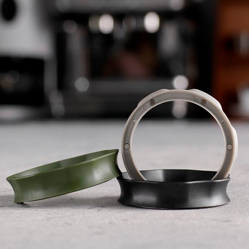 Magnetic Coffee Dosing Ring 51/53/58mm Dosing Funnel ABS Portafilter Home Espresso Barista Tool Coffee Accessories