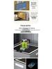Smart Multifunctional Bedside Safe: Minimalist Square Design for Bedroom and Living Room