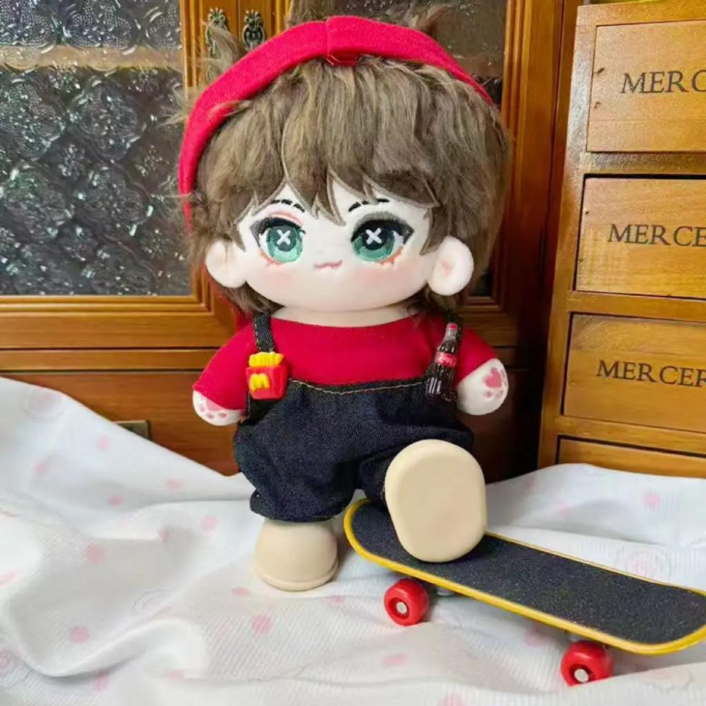 20cm Cute Idol Cotton Star Dolls Fifth Personality Boy Doll Cute Stuffed Baby Plushi Doll Can Change Clothe Fans Collection Gift