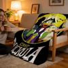 Count Duckula Throw High-Density Short Plush Blanket Soft For Sofa Air-Con Room.