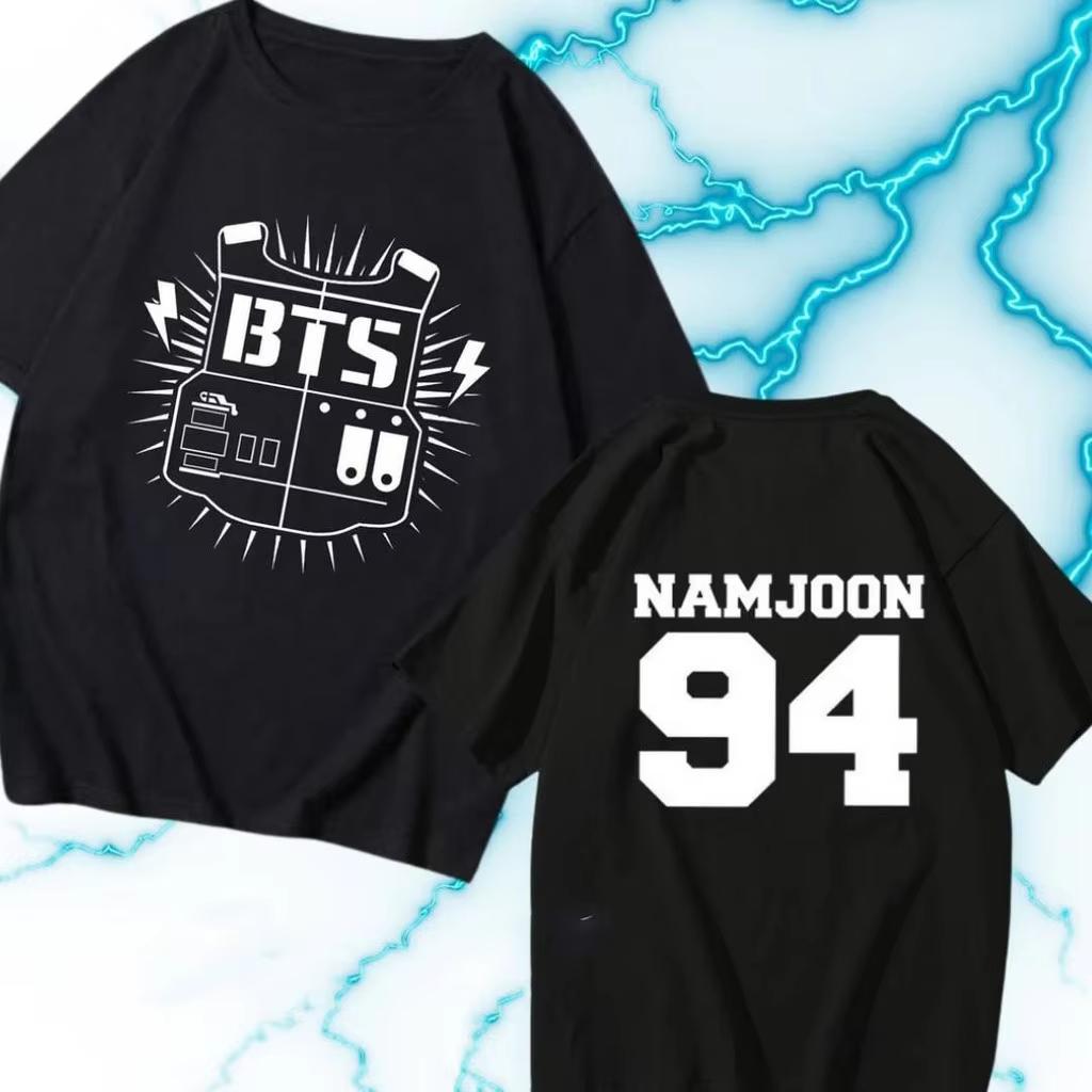 2026 BTS Arirang Merch T-Shirt, 100% Cotton Fashion High Quality Short Sleeve Summer Shirts for Men and Women T-shirt