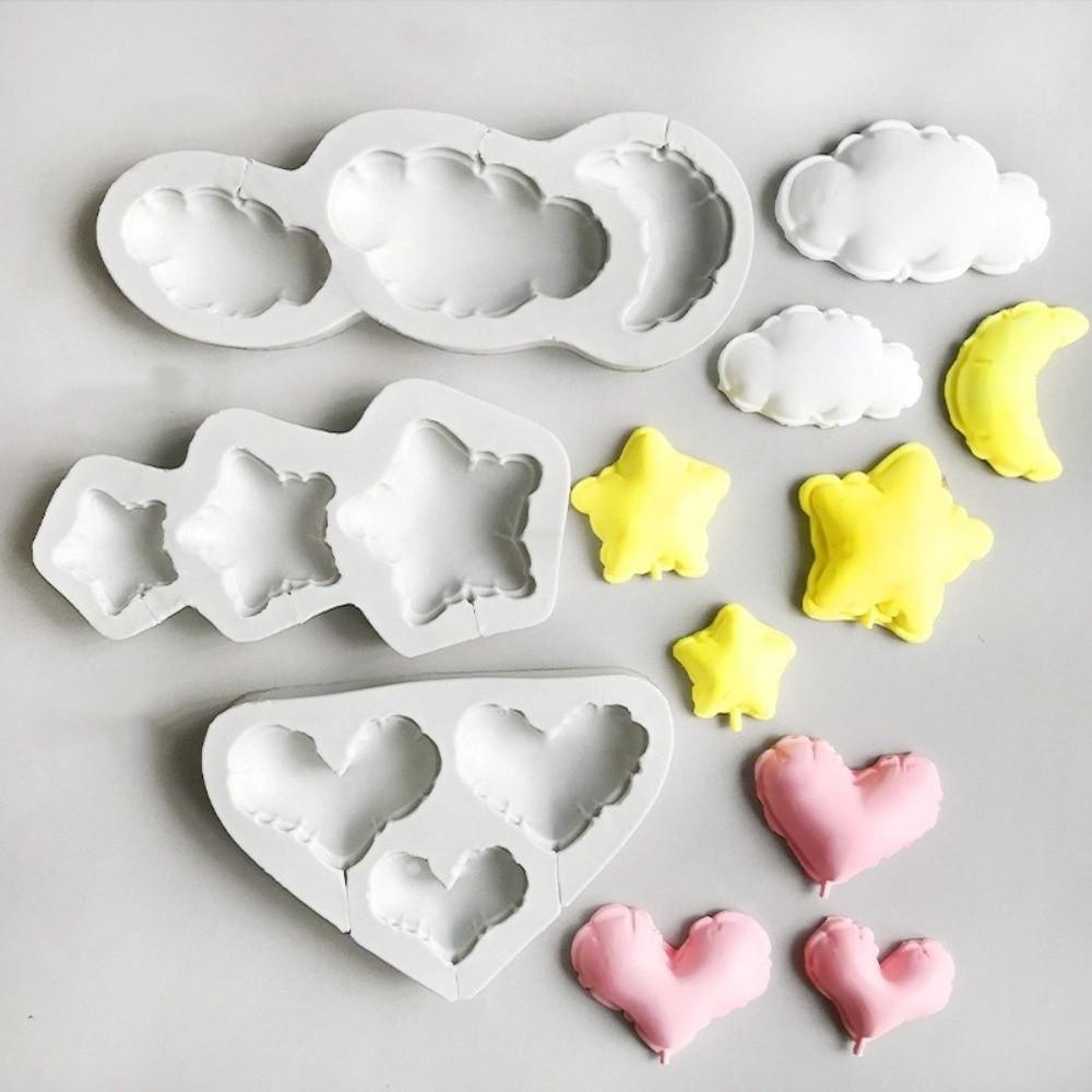Number Design Chocolate Mold Heart Shape Resin Clay Mold New Silicone Mold  Cake Decorating