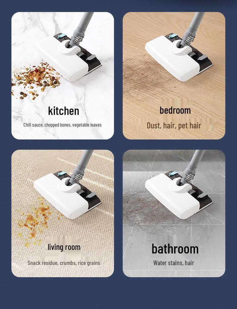 2-in-1 Kabelloser Handstaubsauger & Bodenwischer