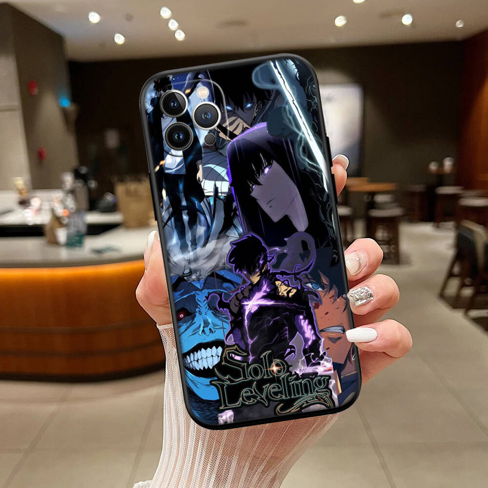 S-Solo L-leveling New Phone Case for iPhone 6 6s 7 8 11 12 13 14 15 16 17 16E XS Pro Max XR X SE Air
